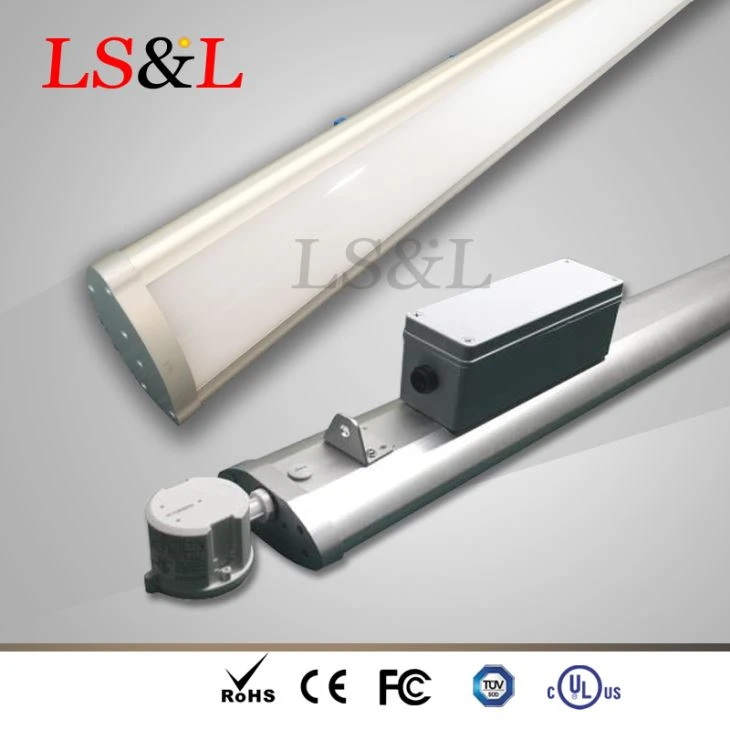 1.5m 150W,180W LED Linear High Bay With Motion Sensor 130lm/W UL Certificates